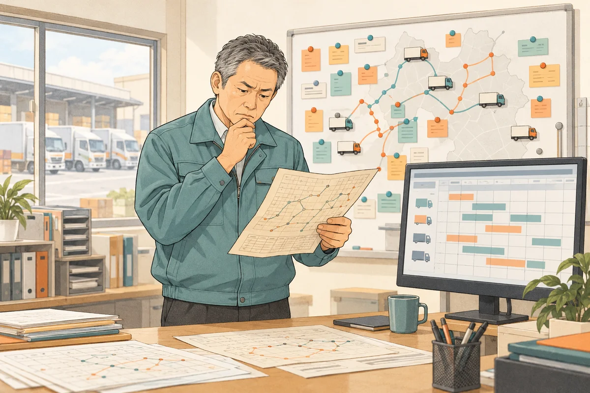 運行管理者・引継ぎ担当の業務イメージ