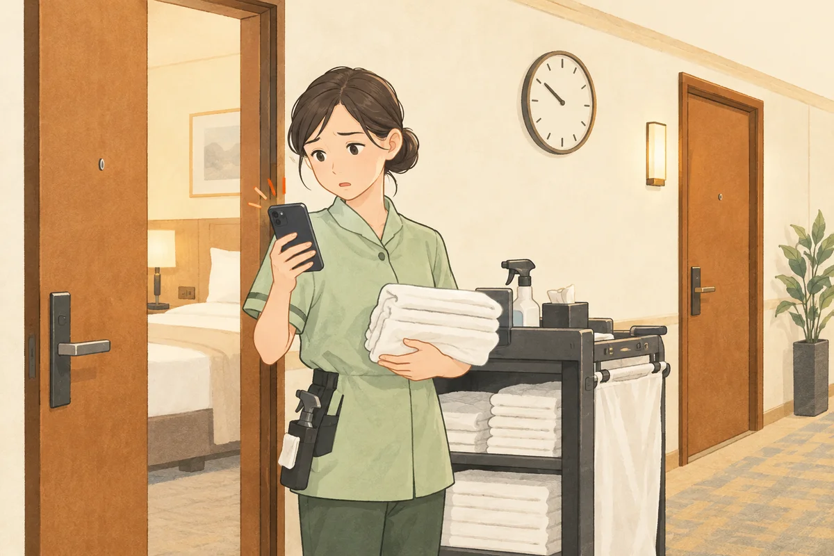 清掃担当の業務イメージ