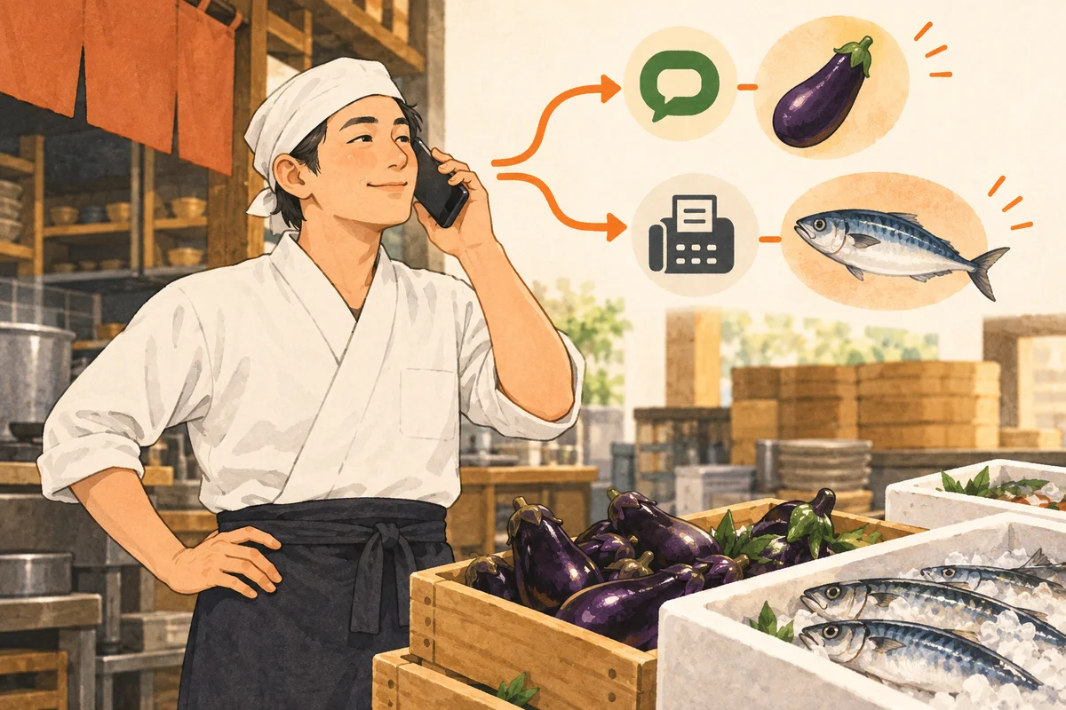 飲食仕入れの活用イメージ