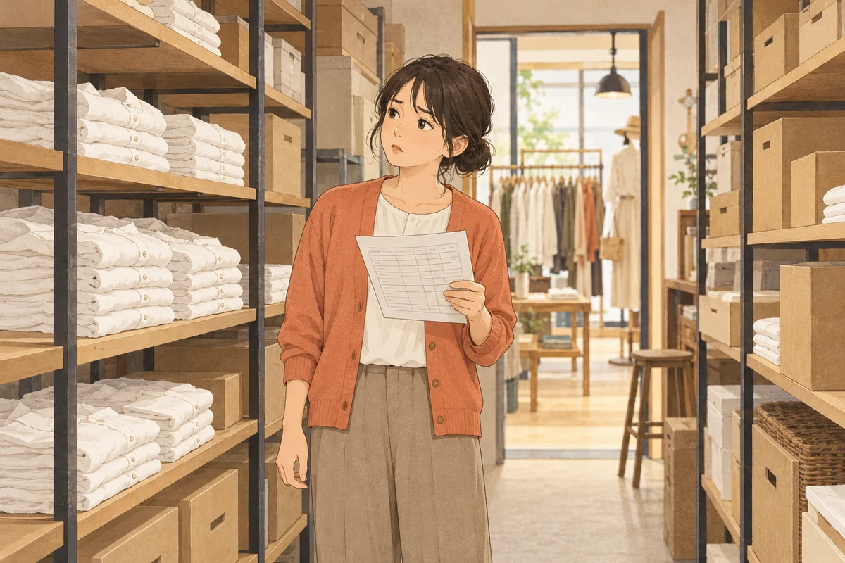 店舗スタッフの業務イメージ