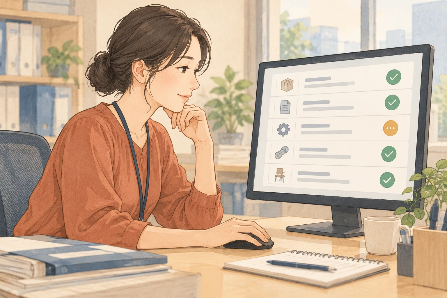 購買担当の業務イメージ