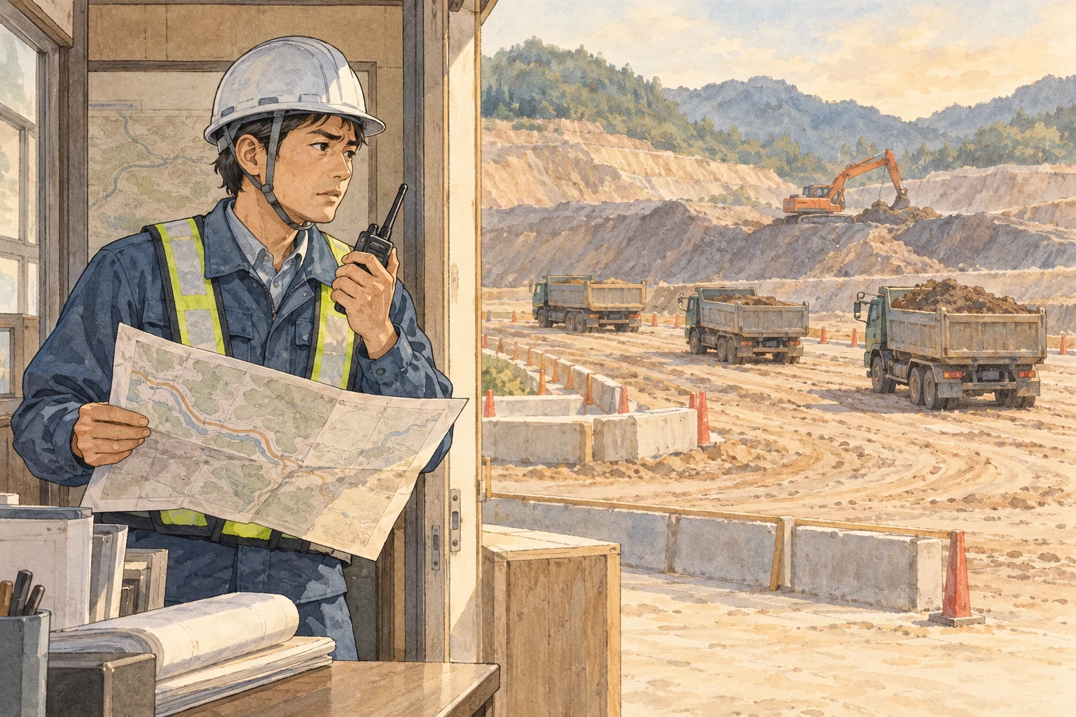 運行調整担当の業務イメージ
