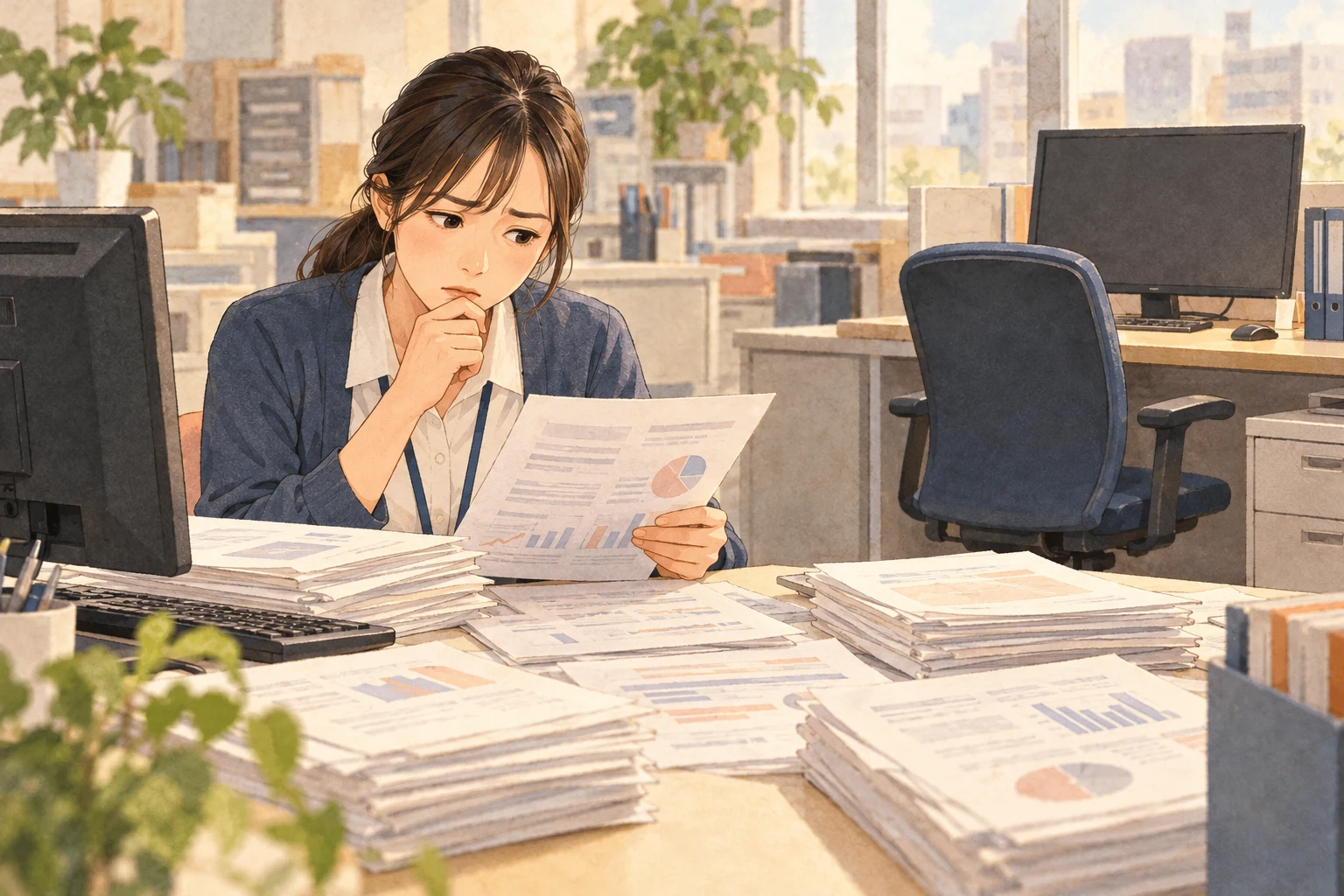 引継ぎを受ける担当者の業務イメージ