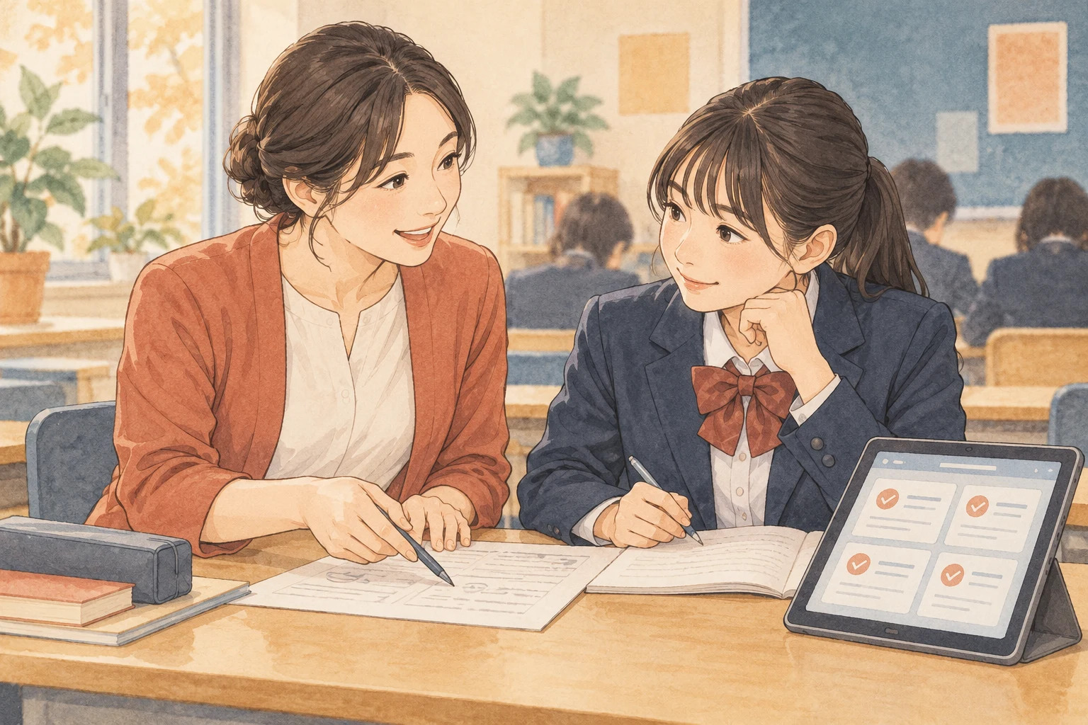 学習塾の活用イメージ